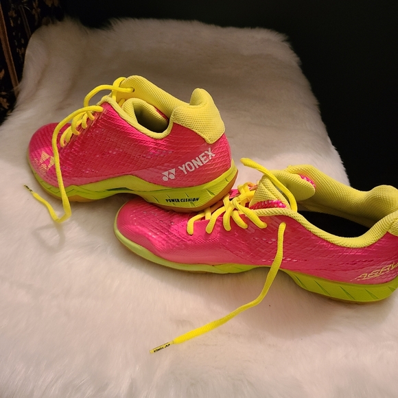 Yonex Women's Aerus 2 - Grey/Yellow - Picture 4 of 5